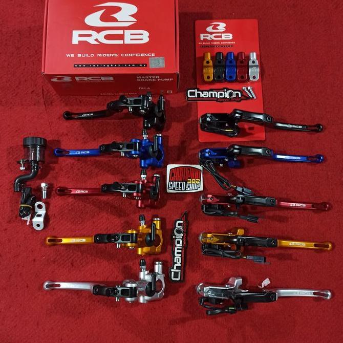 '' PAKET MASTER REM HANDLE KOPLING RACING BOY RCB S1 14MM ORI UNIVERSAL *