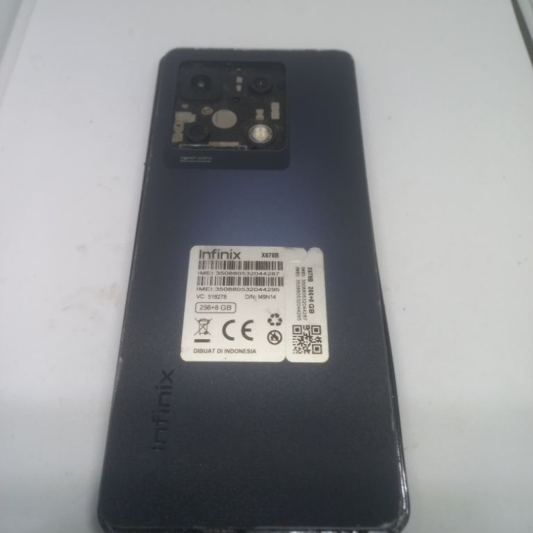 Infinix note 30 pro 8/256 minus mesin segel