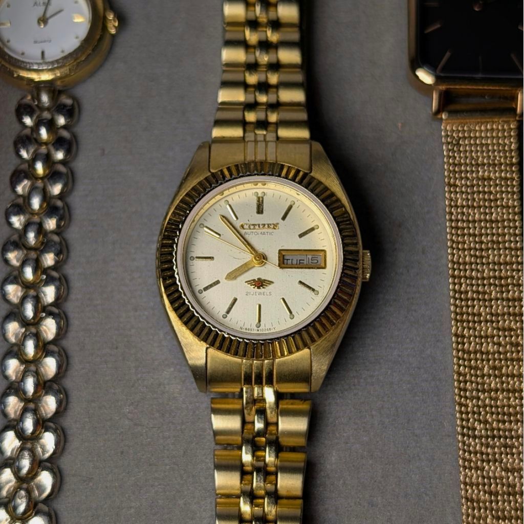 90's Citizen Red Eagle Automatic 21-jewels (boy size)
