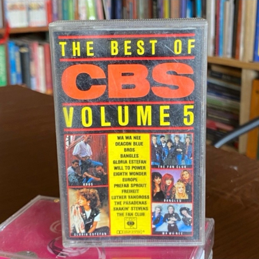 KASET PITA THE BEST OF CBS VOL.5 - VARIOUS ARTIST - EUROPE FREIHEIT BROS WA WA NEE DEACON BLUE BANGL