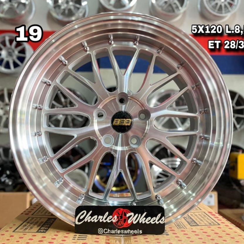 jual velg rep r19 5x120 bmw f30 f10 dll
