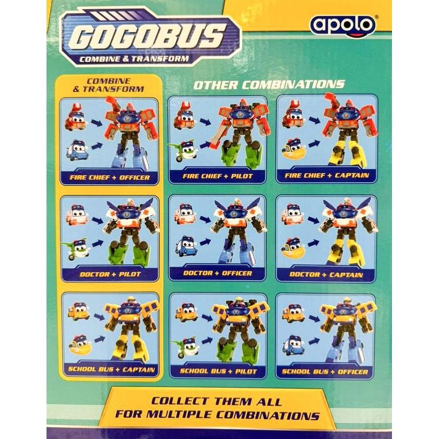 GogoBus Transforming Robot Gogo Bus Firy Justin Amby