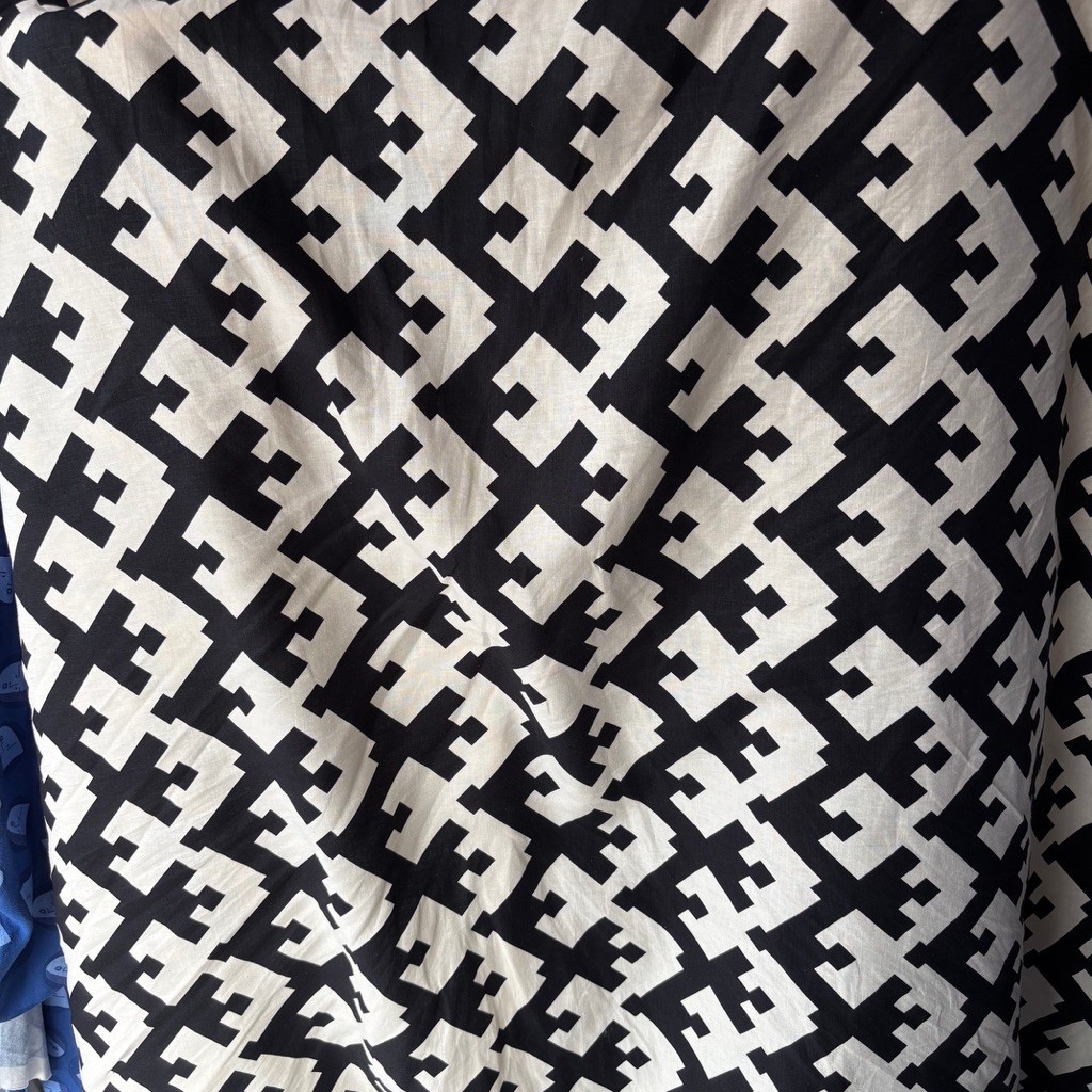bahan linen motif ex garment