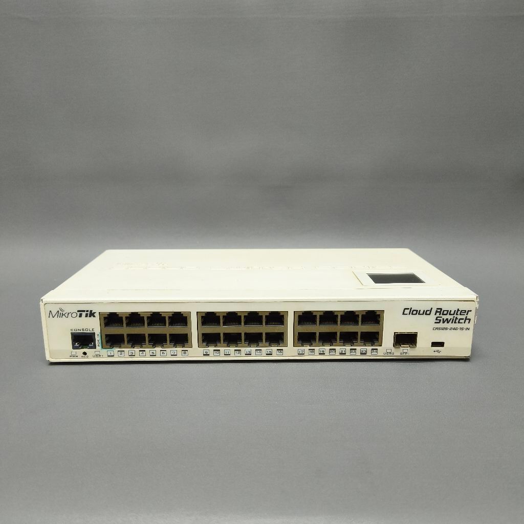 CRS125-24G-1S-IN Mikrotik Crs  Mikrotik Cloud Router Switch CRS125