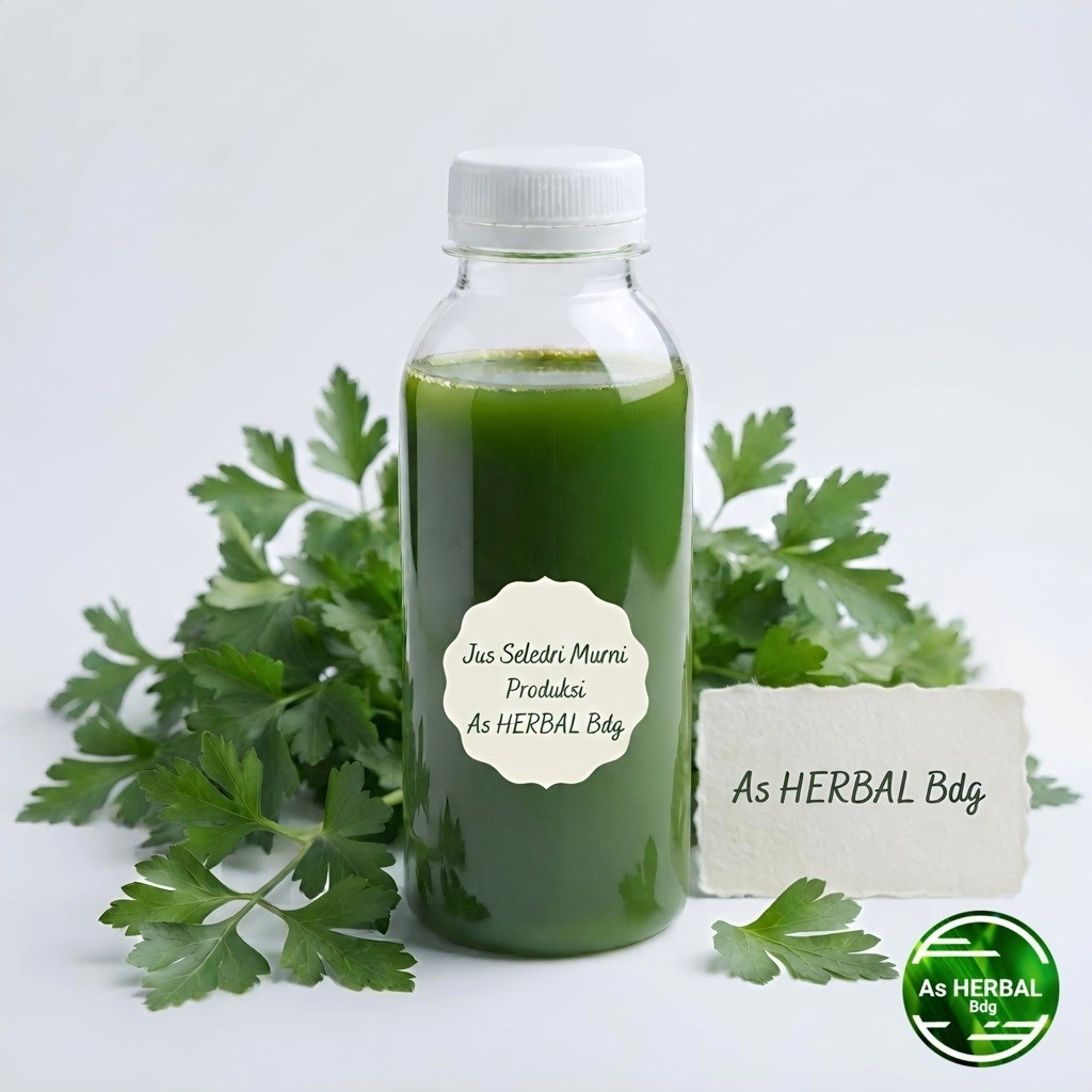 Jus daun seledri segar / minuman daun seledri-az