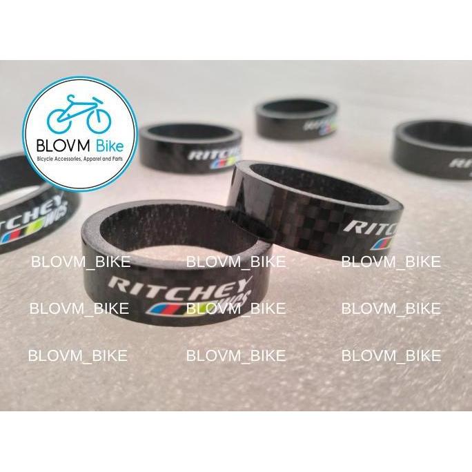 Promo Spacer Carbon RITCHEY WCS 10mm 1cm Spacer Handlebar Carbon Roadbike MTB Diskon