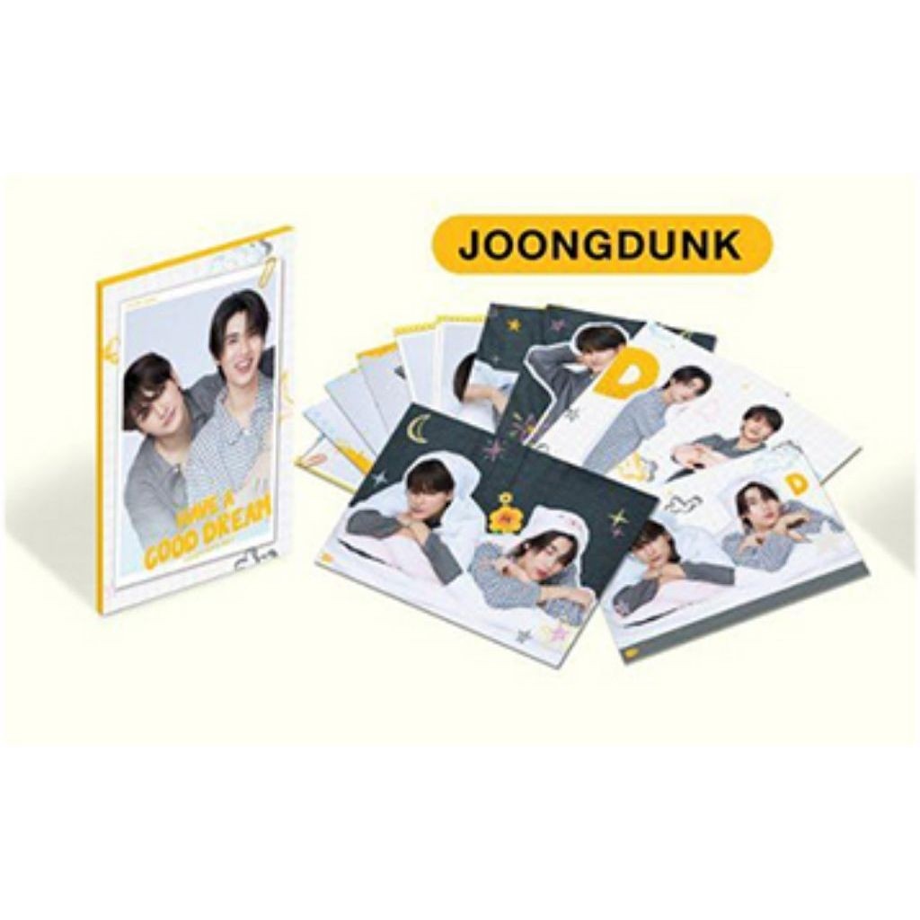 READY POSTCARD JOONGDUNK Have A Good Dream Set Photocard Koleksi SHARING CC PC GMMTV MERCH JAIDEE JO