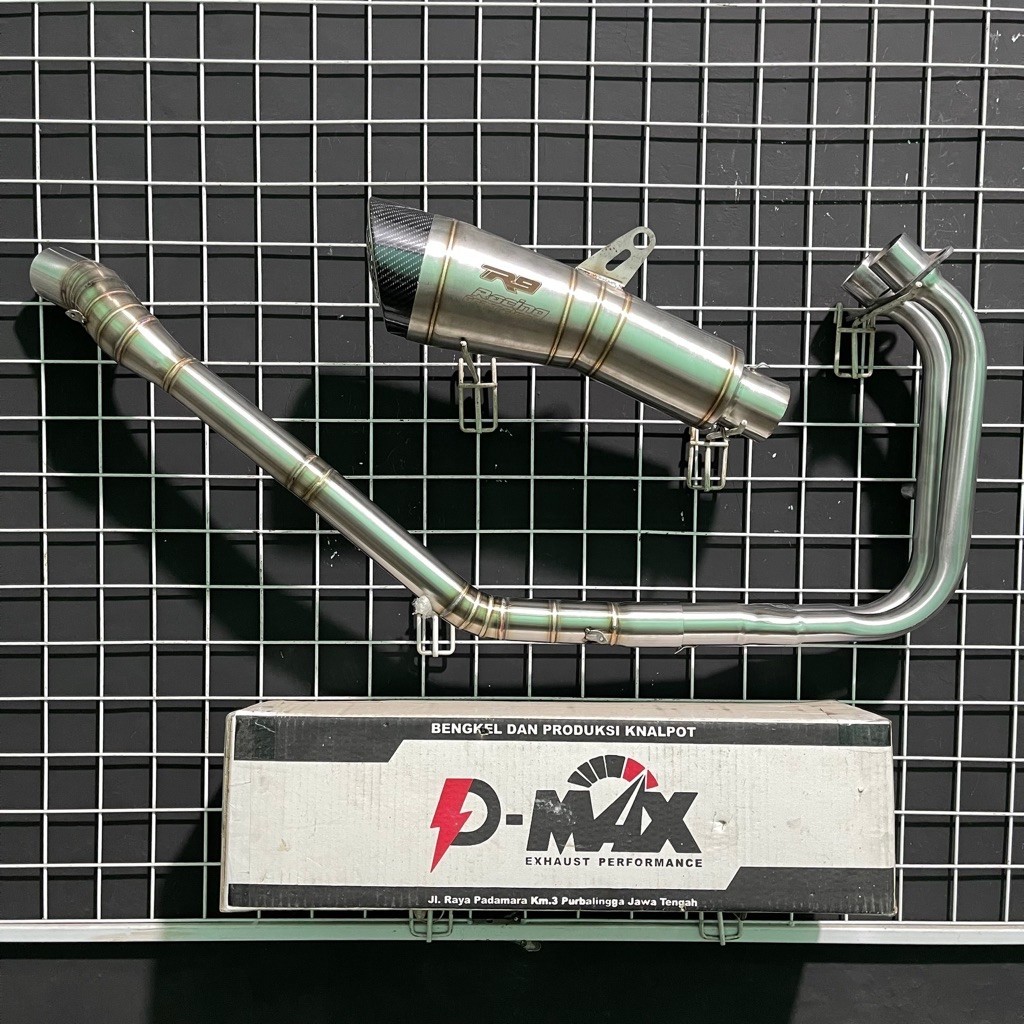 Knalpot R9 Titan Laser Honda CBR250RR Full System PNP
