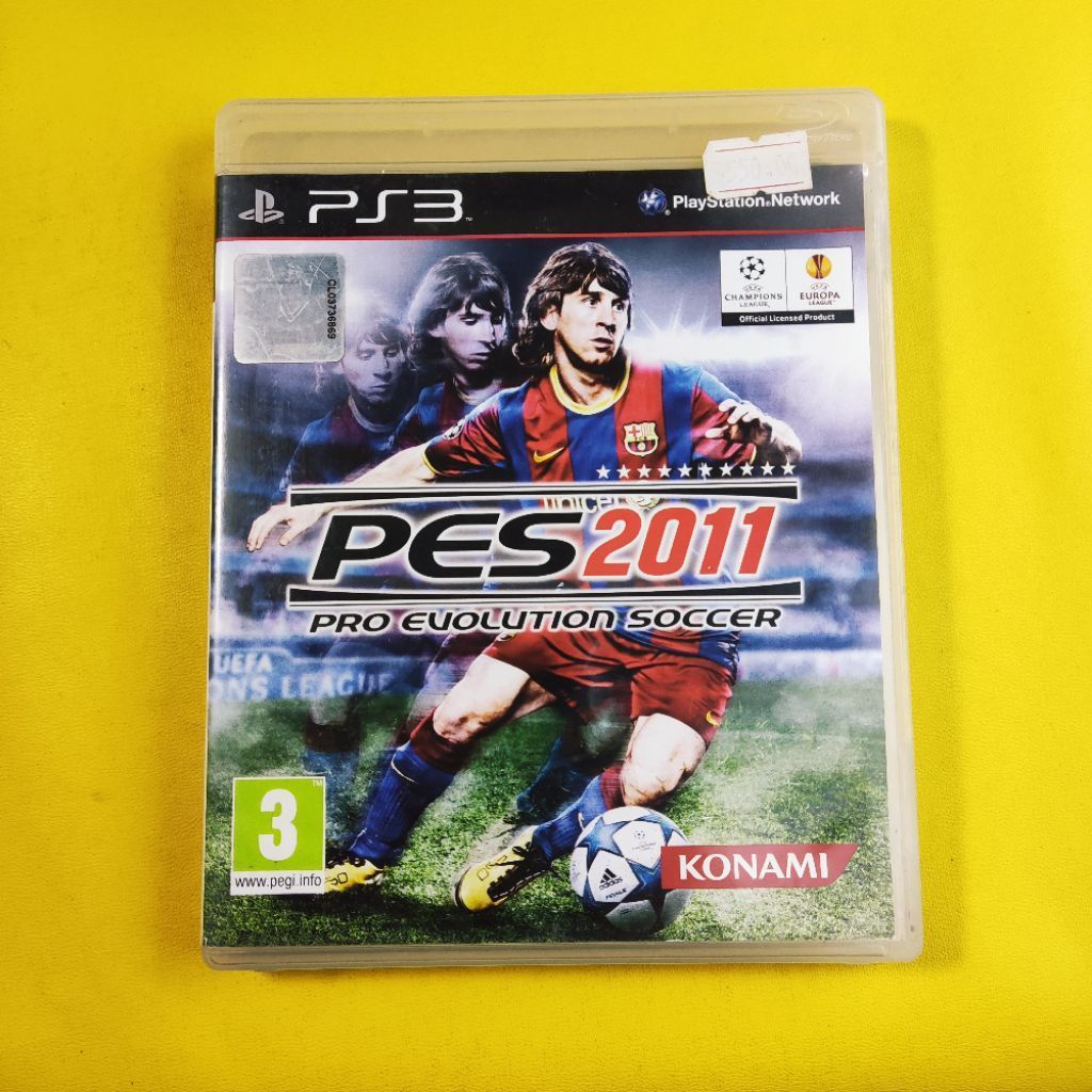 PS3 PES 2011 BD Kaset Game Disc PS 3 PlayStation