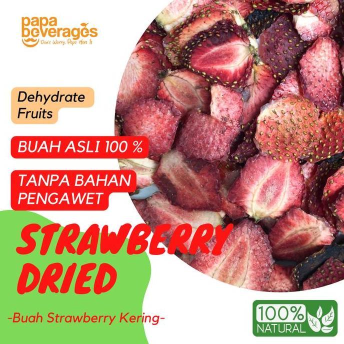 DRIED STRAWBERRY (BUAH STRAWBERRY KERING)