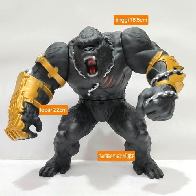Kong - Kingkong vs godzilla figure - mainan godzilla - mainan anak kingkong - Koleksi mainan Kong
