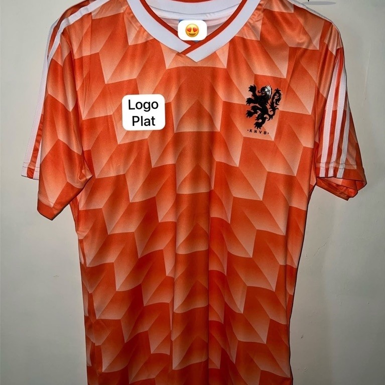 Jersey retro import Belanda 1988