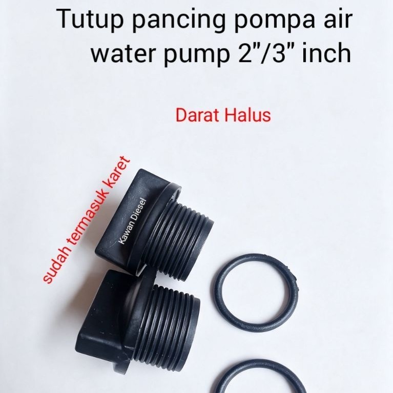 2pcs tutup waterpump koshin wp20-wp30 drat halus