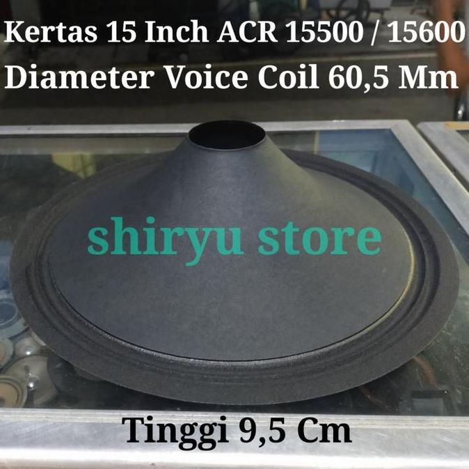 Rara Atri - Kertas Speaker Daun Mic 15 Inch Inci In Acr 15500 15600 Coil 60,5 60.5 Terbaru 