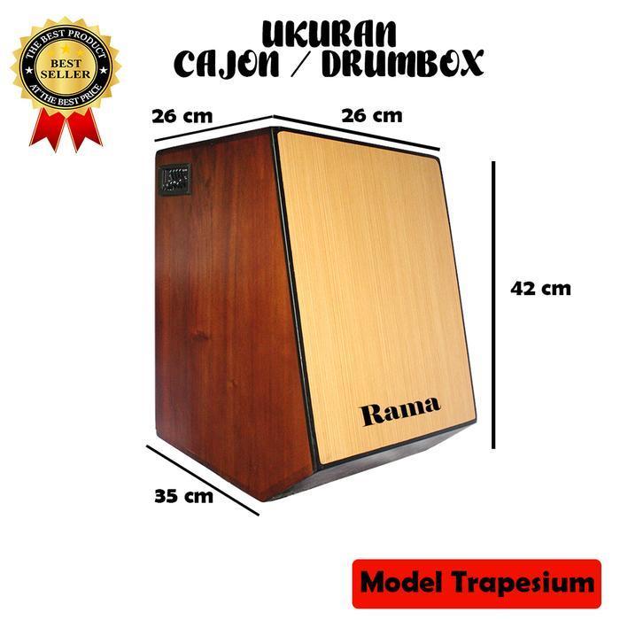 CAJON PLAYWOOD AKUSTIK ELEKTRIK KOTAK DAN TRAPESIUM ORIGINAL DAN TERPERCAYA