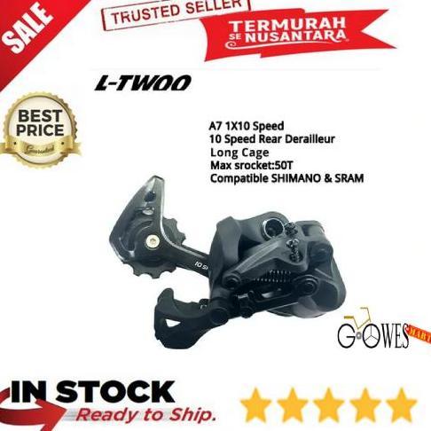Promo LTWOO A7 Rear Derailleur RD-10 Speed Diskon