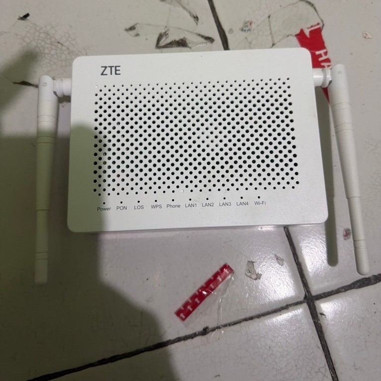 l GPON ONT ZXHN F672Y PORT IJO unit adaptor