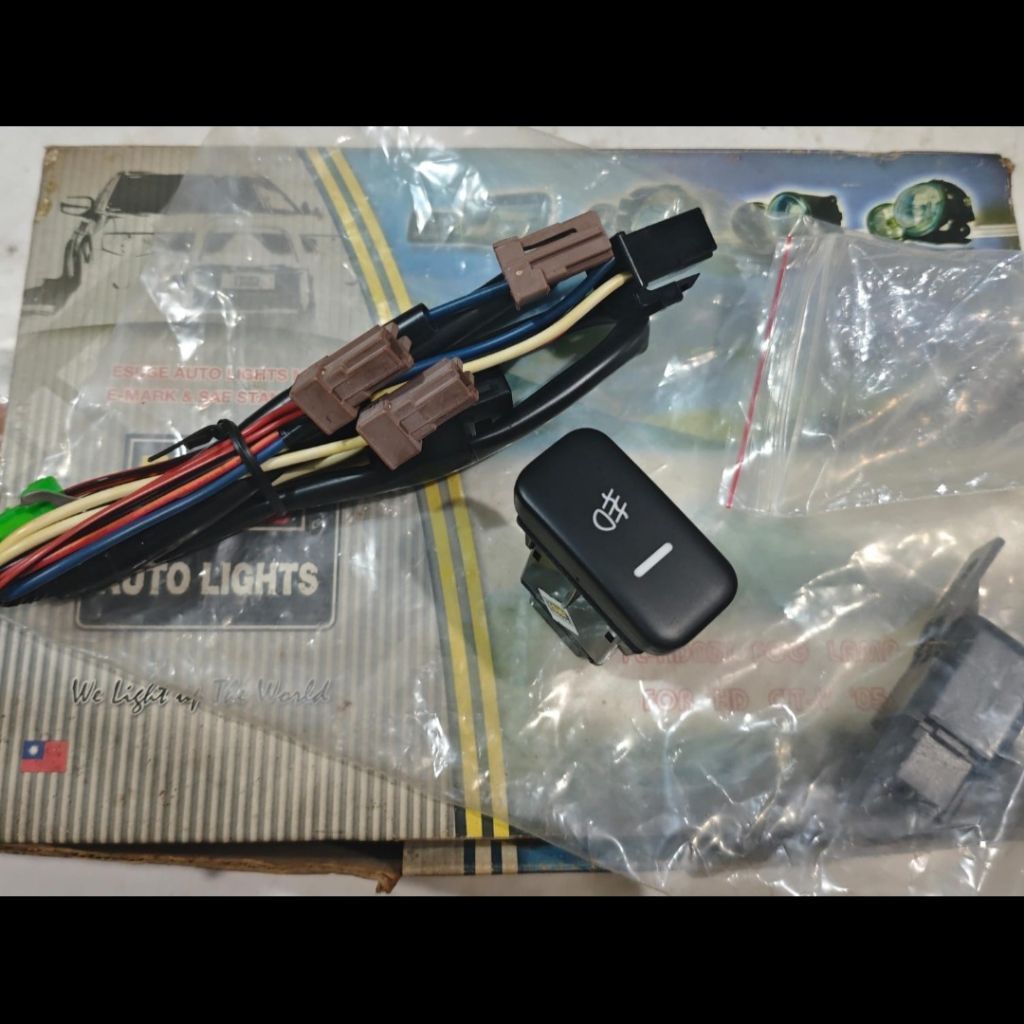 Tombol - kabel - relay foglamp honda jazz GD3 - city GD8 2003 - 2008 esuse