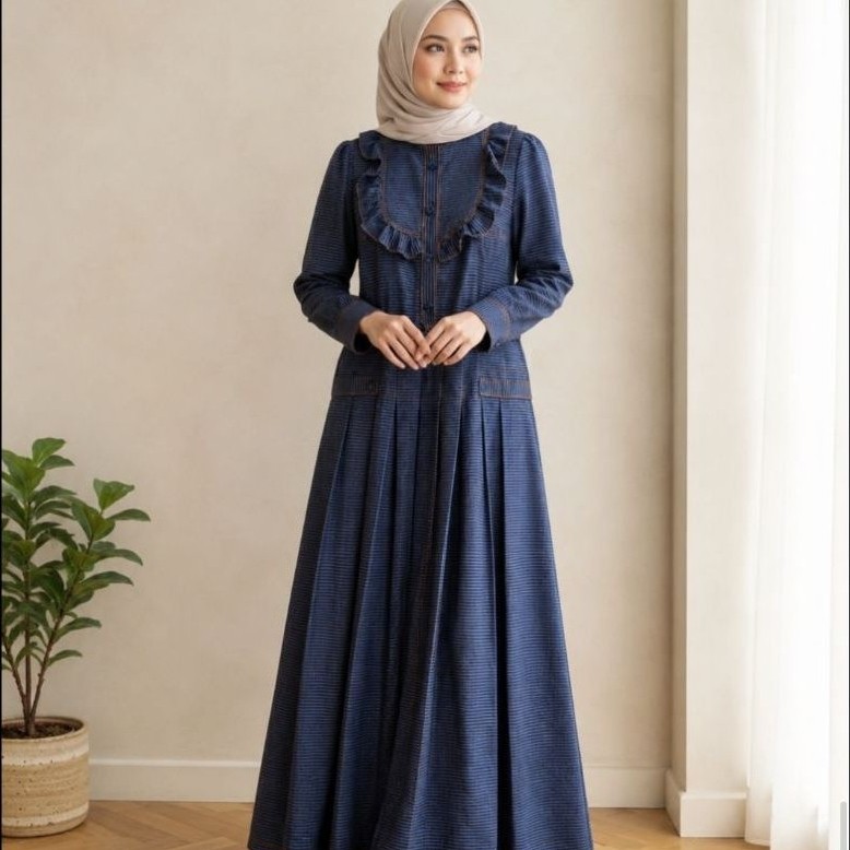 Dress denim hickory