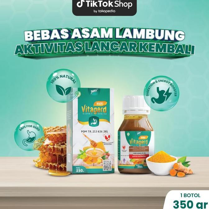 Beautyhealth- Madu Vitagerd - Herbal Alami Membantu Masalah Gerd Anxiety (Sering Cemas & Insomnia), 
