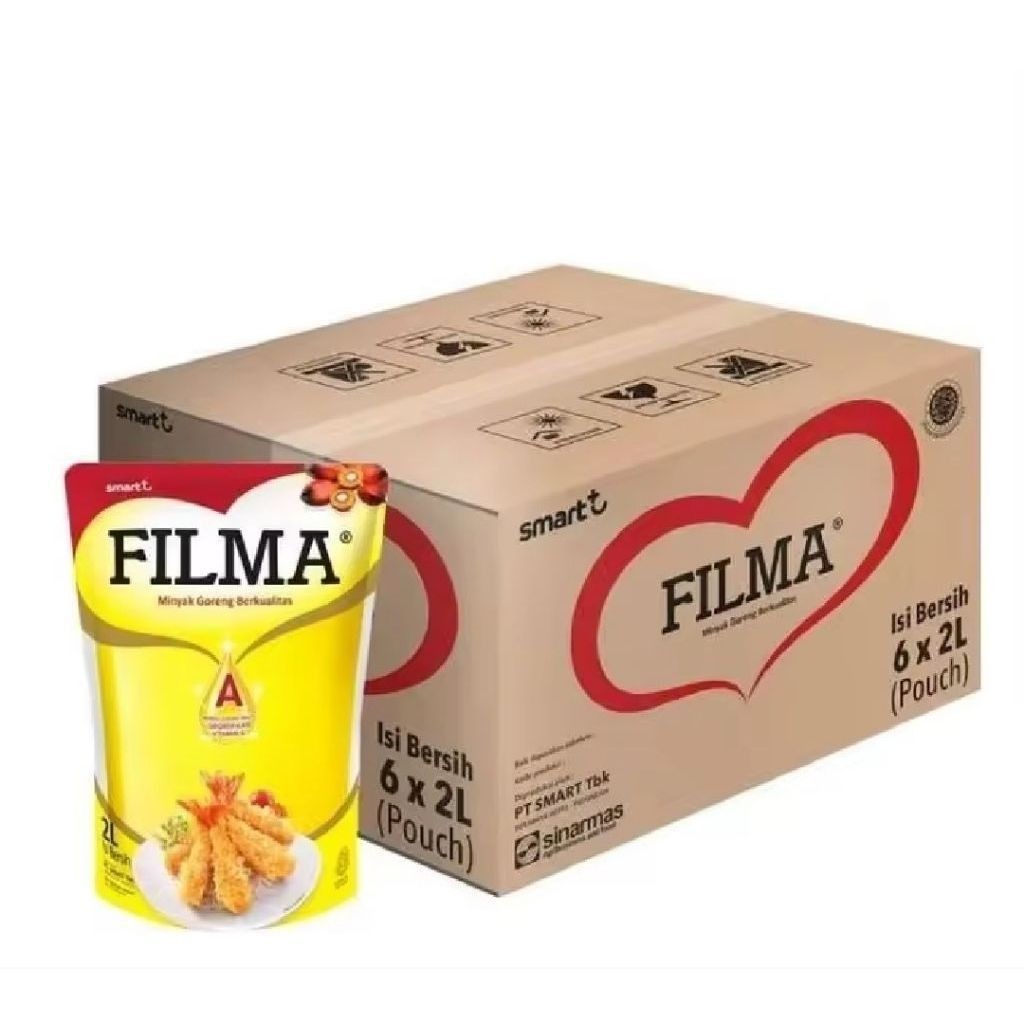 minyak goreng Filma isi 2 liter  1 dus