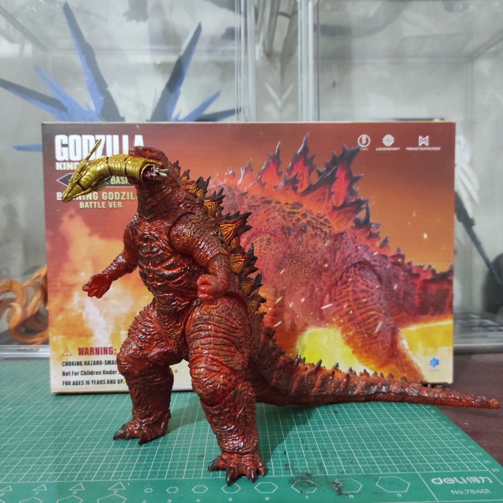 Hiya Toys Exquisite Basic Burning Godzilla Battle version Exclusive King Of The Monsters 2019 Action