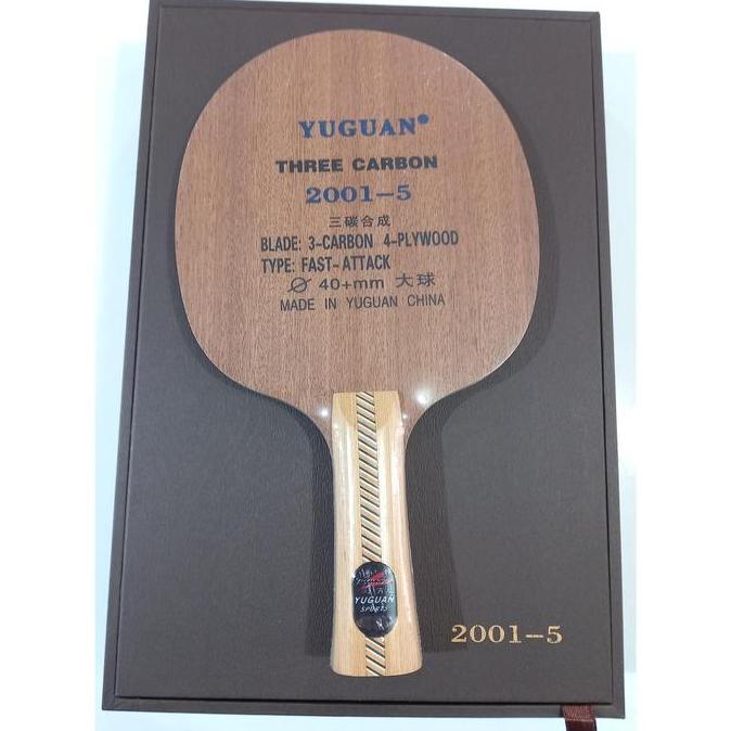 HARGA DISC - Yuguan Carbon Kayu Blade Bet Bat Tenis Meja Pingpong