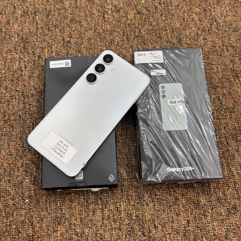 samsung s24 plus 12/256gb second resmi original