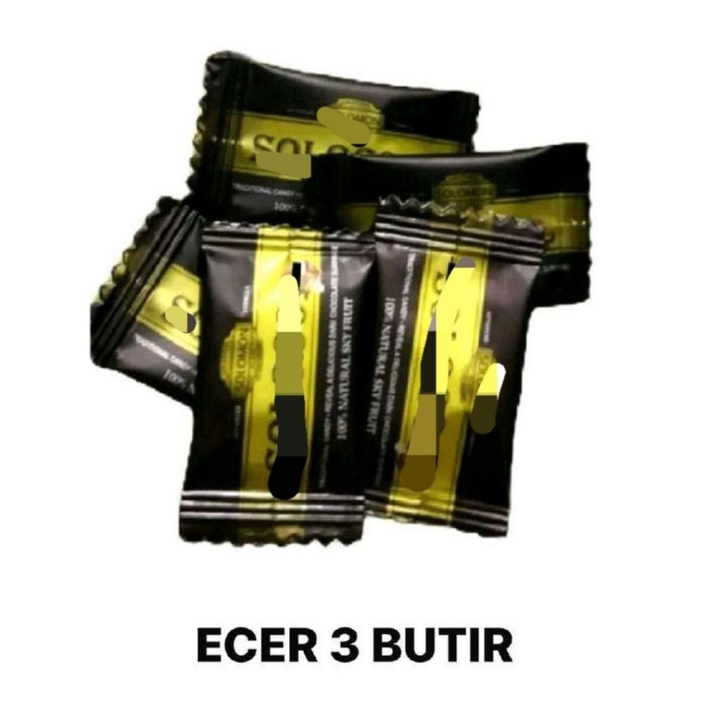 solocco permen cokelat 100% original 3pcs