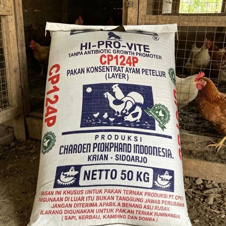Konsentrat ayam petelur pakan ayam cp124p 15 KILO