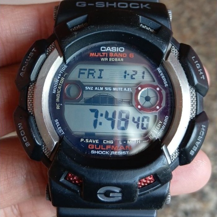 Casio G-Shock GW-9110 Gulfman Second/Bekas/Preloved