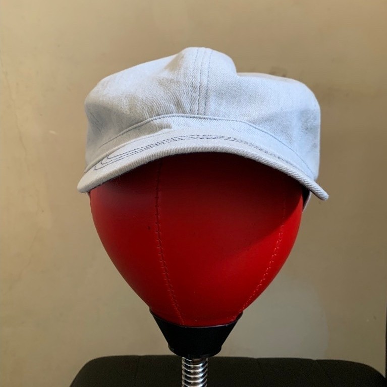 Topi Newsboy Denim Preloved