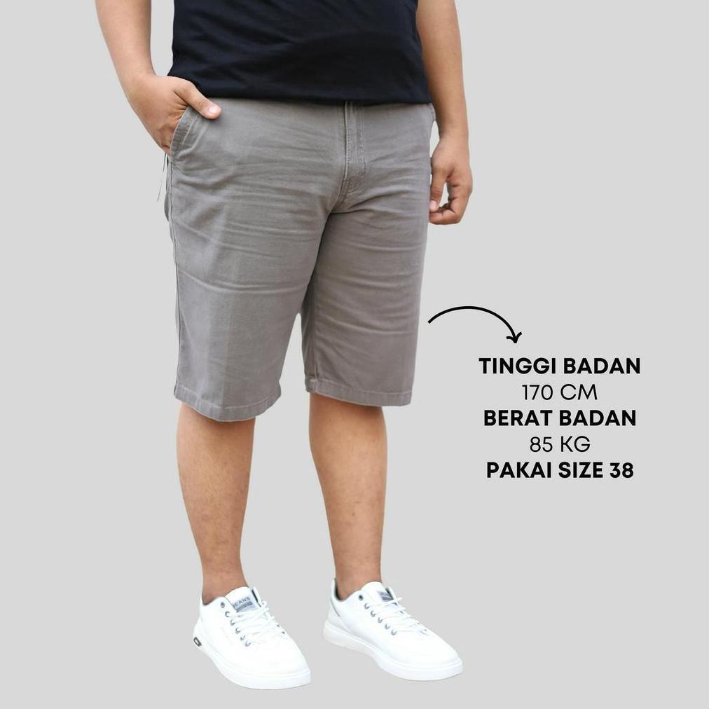 Diskon Celana Pendek Pria Chino Premium Dicker Original