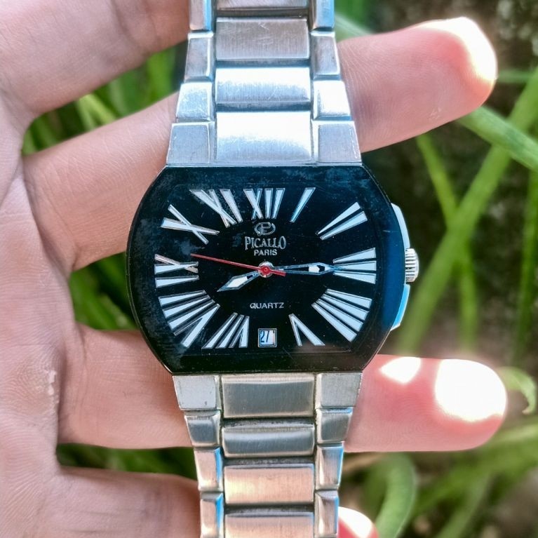 Jam Tangan Pria Picallo Paris Quartz Original