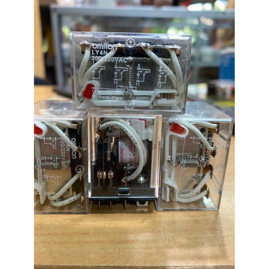RELAY OMRON LY4N / LY-4N 220V ORIGINAL OMRON BESTSELLER