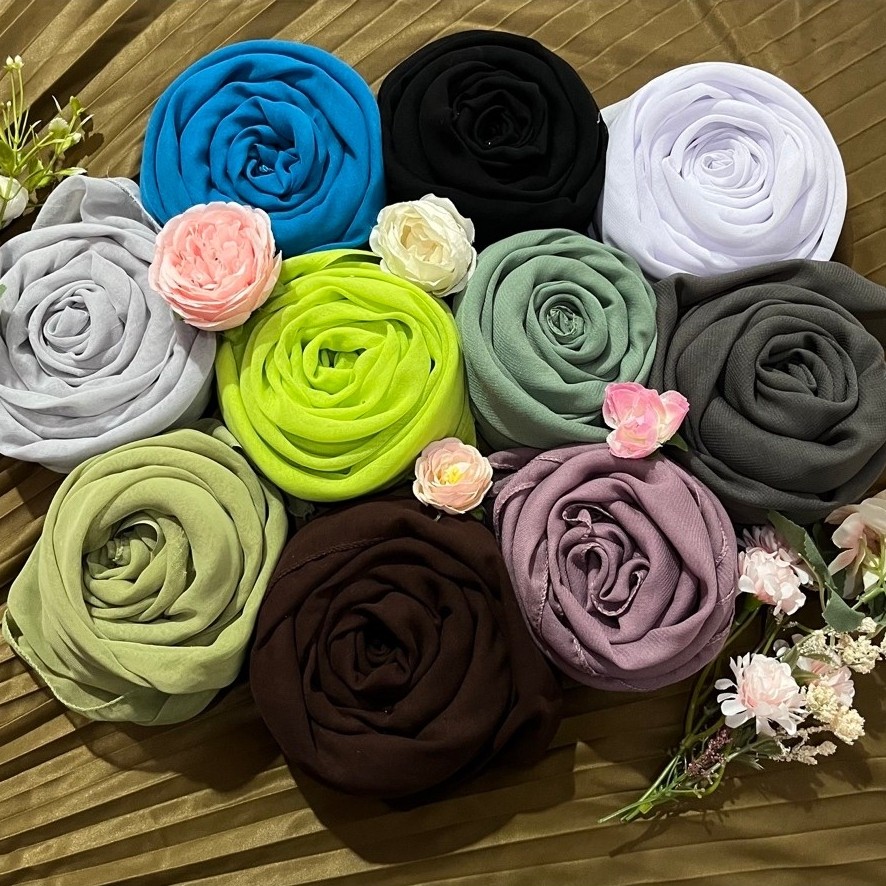 Preloved Kerudung Segi Empat/ Preloved Pashmina / Pashmina Instan / Pashmina Segitiga