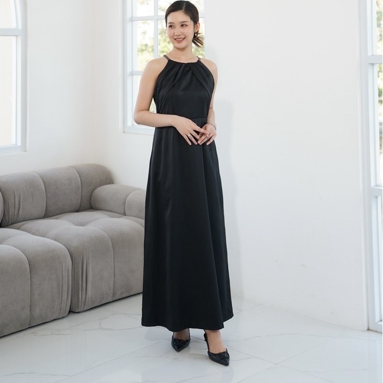 Maven Dress | party dress cocktail sateen silk