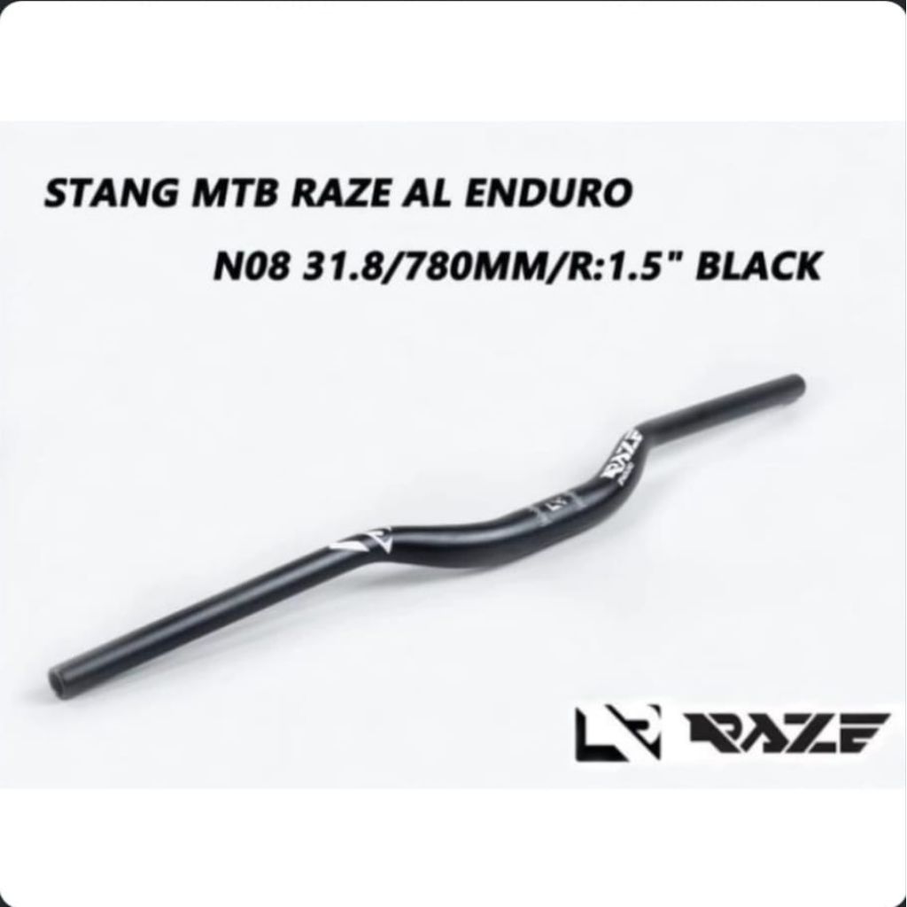 HANDLEBAR STANG RAZE ENDURO SEPEDA MTB OVERSIZE RISEBAR