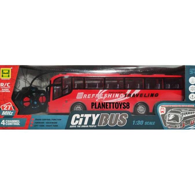Mainan Mobil RC Bus City Bus