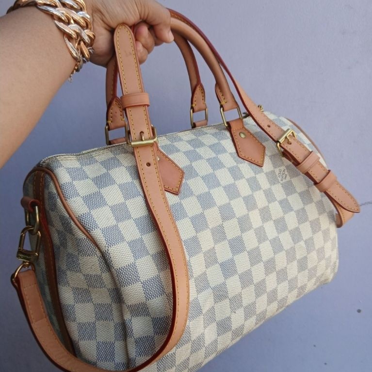 LV Bandou 30 Azur 2016 Preloved