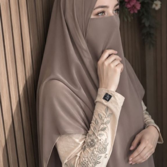 Set Abaya Azna Flower