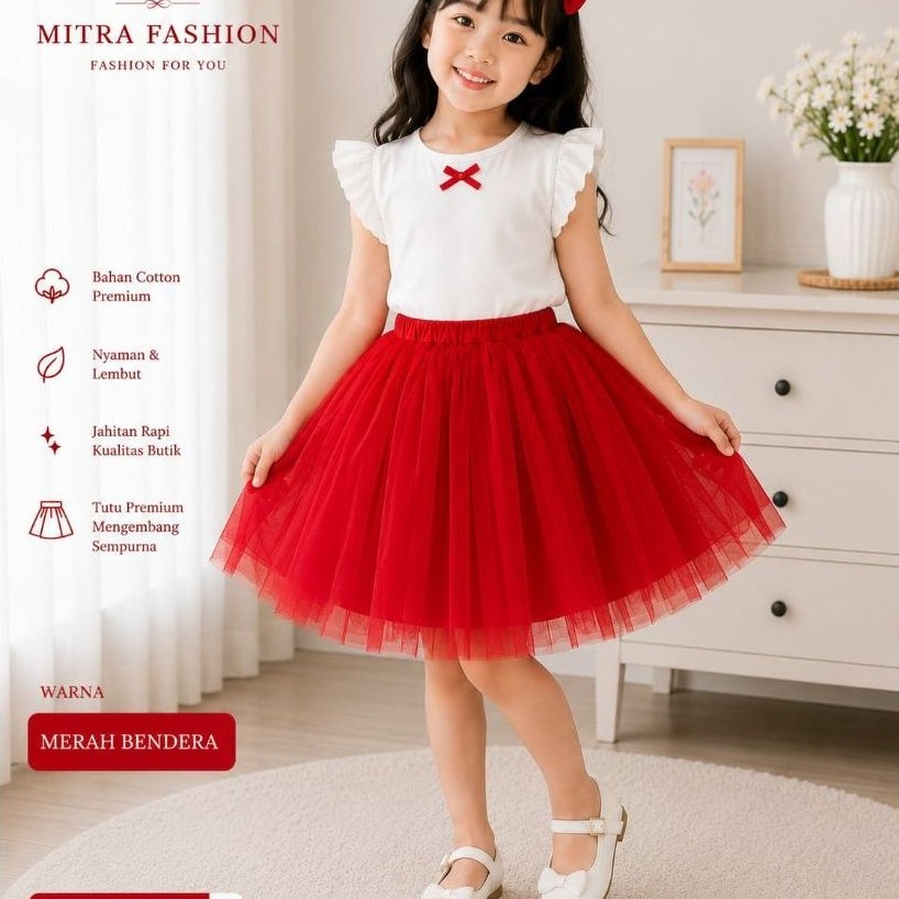Rok TUTU  PENDEK  ANAK