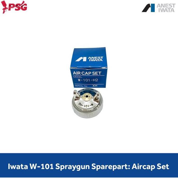 Iwata W-101 Spraygun Aircap Set Sparepart