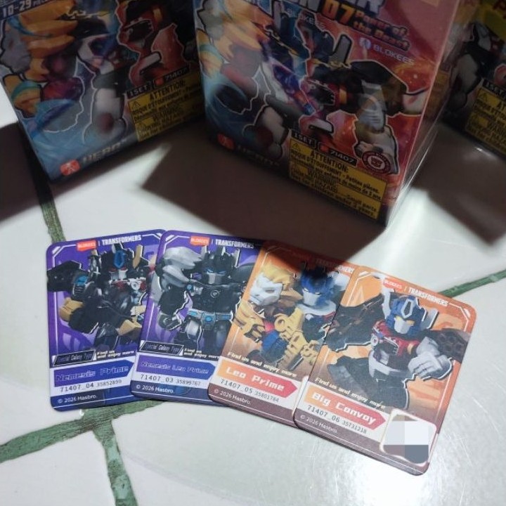 Transformers set Leo Prime & Big Convoy GDV