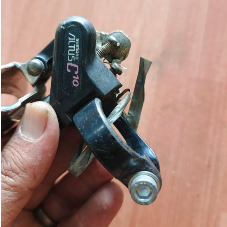 fd sepeda mtb shimano altus c 10 jadul second