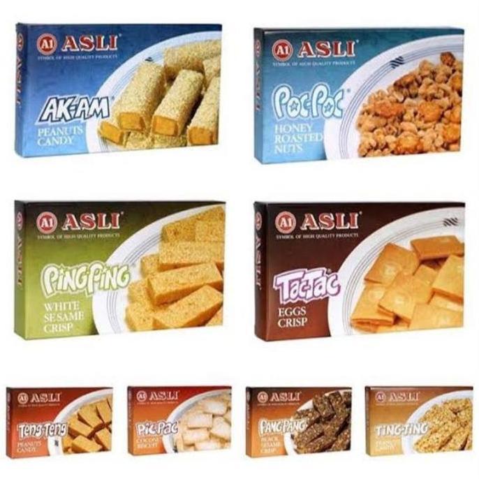 ASLI A1 Snack KACANG oleh oleh khas SIANTAR MEDAN - AK-AM - TENG-TENG - PING-PING - PANG-PANG - TING