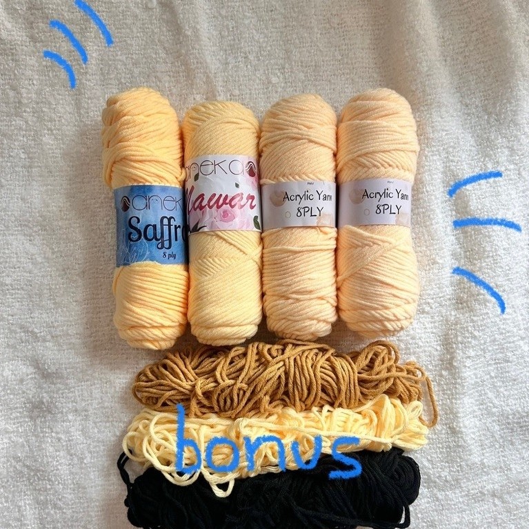 preloved benang rajut