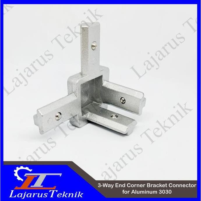 3-WAY END CORNER BRACKET CONNECTOR FOR ALUMINUM 3030 LTECHK