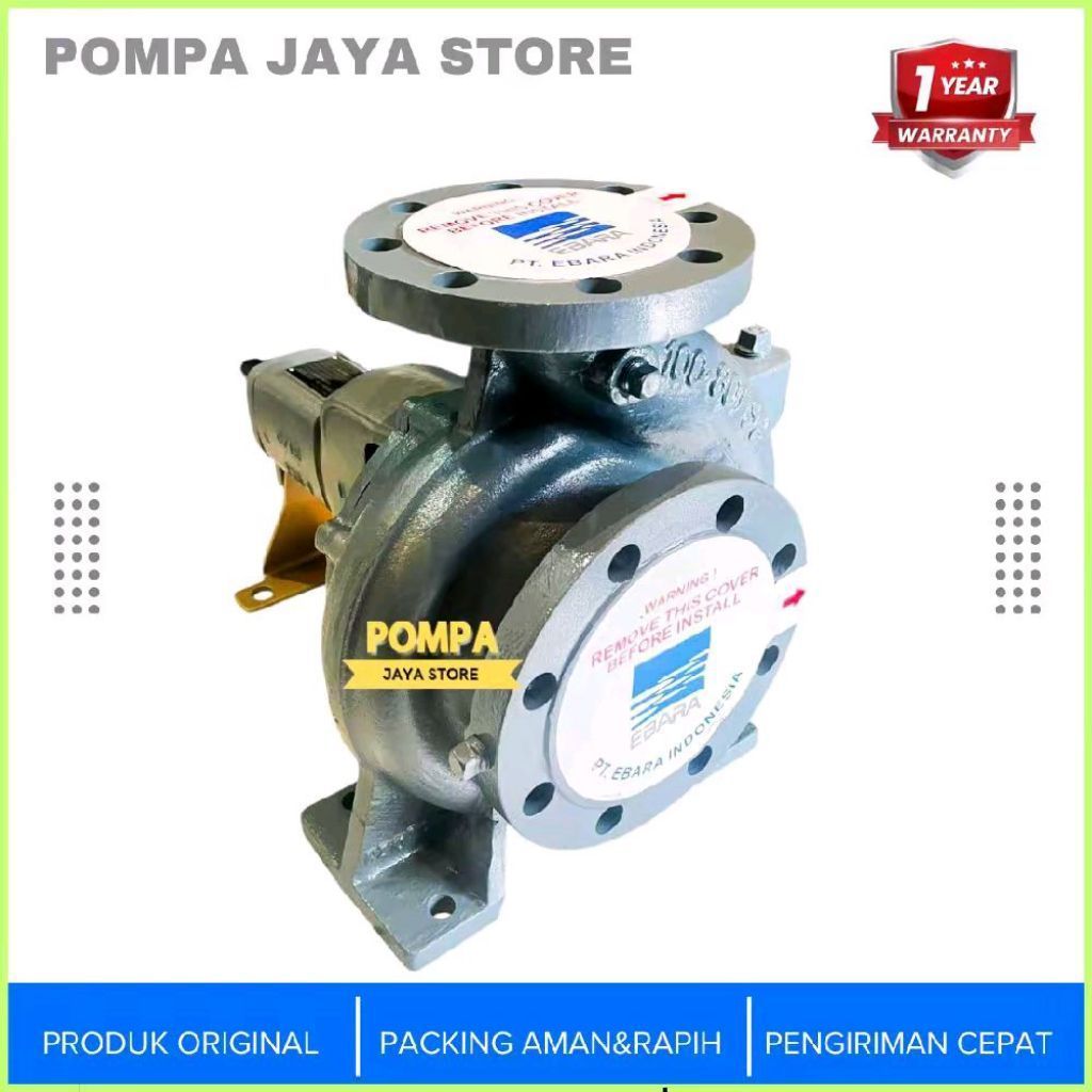 Pompa Ebara 100x80 FSJA Centrifugal Pump EBARA 100x80FSJA