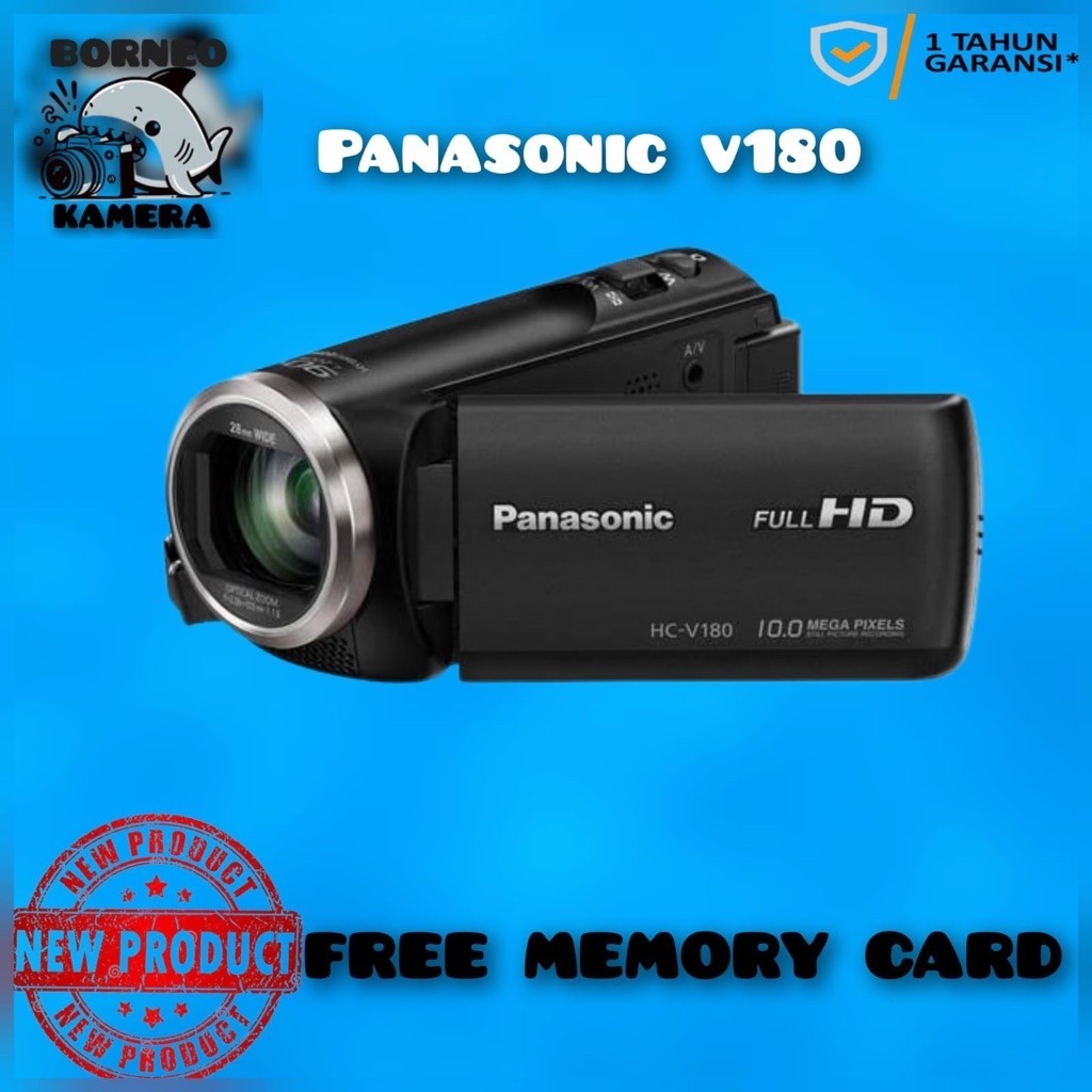 Handycam Panasonic HC-V180 FULL HD Camcorder